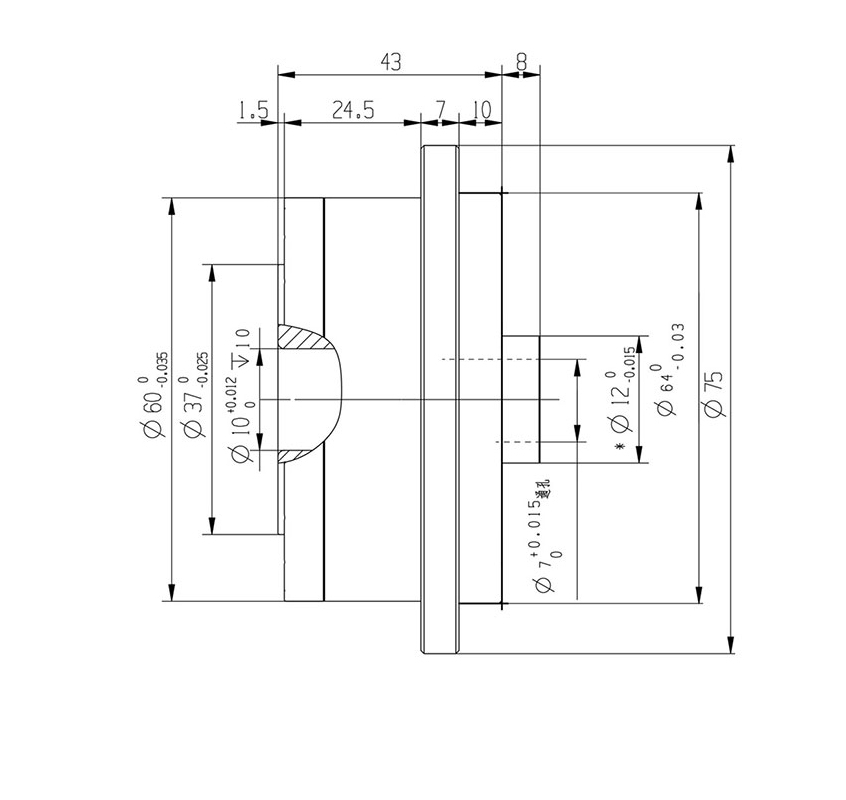 WFH11 Hollow Planetary Circular Gear Reducer